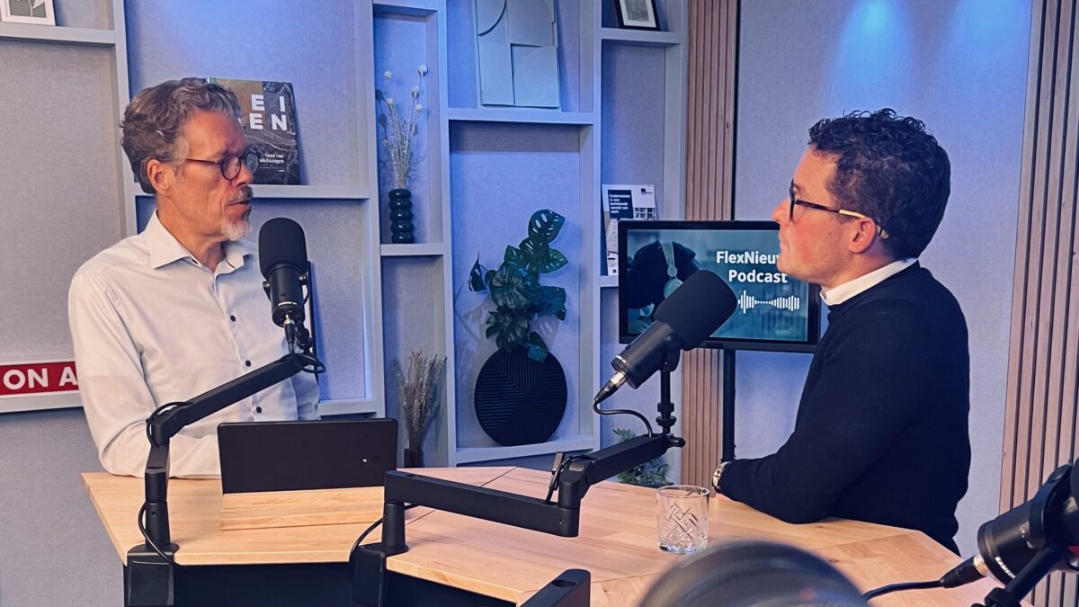 Jelle van der Zijden (WIJ.ZORGEN) en Wim Davidse (FlexNieuws) in gesprek over Cockpit en AI